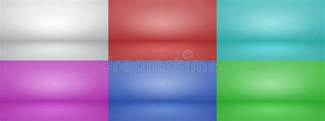 Set Of Studio Backgrounds Stock Vector Illustration Of Simple 200211682