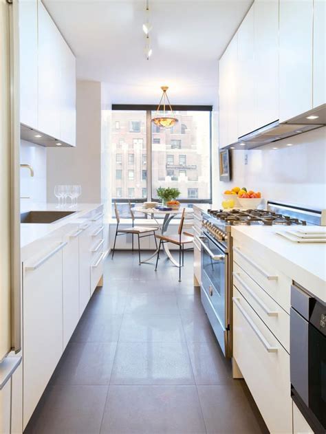 31 Stylish Narrow Kitchen Design Ideas For Your Home | Interior God