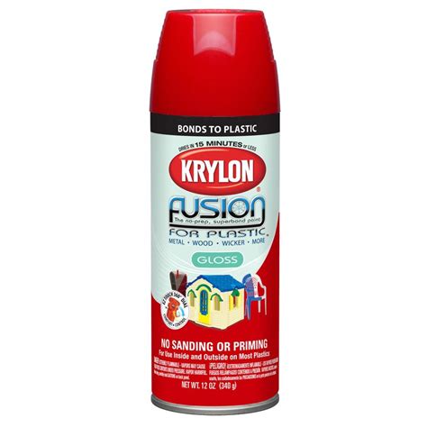 Krylon 12 Oz Red Pepper Gloss Spray Paint At