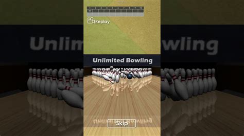 100 Pin Bowling Game On Mobile Unlimited Bowling Youtube