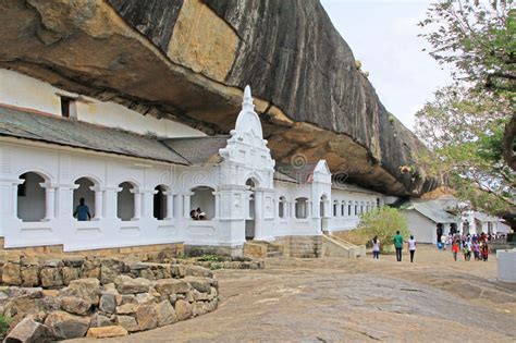 Dambulla Cave Temple Sri Lanka Unesco World Heritage Editorial Stock
