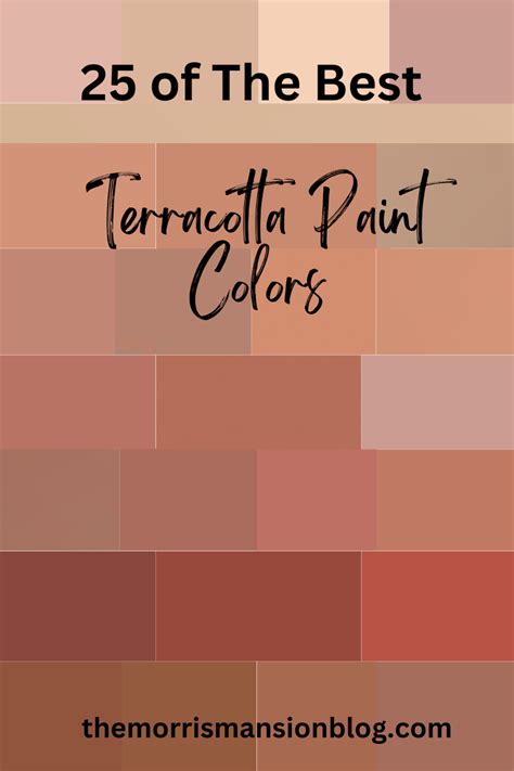 25 Of The Best Terracotta Paint Colors 2023 The Morris Mansion