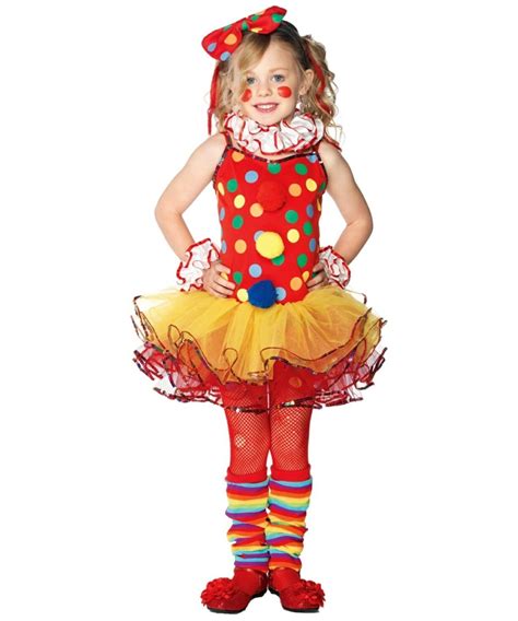 Clown Circus Costume Kids Costume Girl Clown Costumes