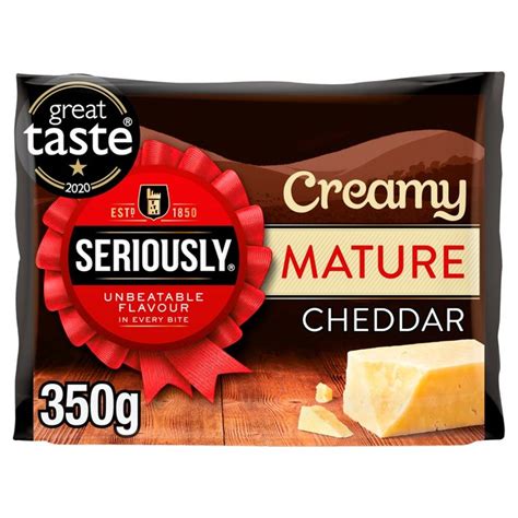 Seriously Creamy Mature Cheddar Cheese Ocado