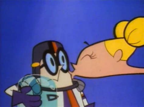 Image Dee Dee Kisses Dexter The Cartoon Network