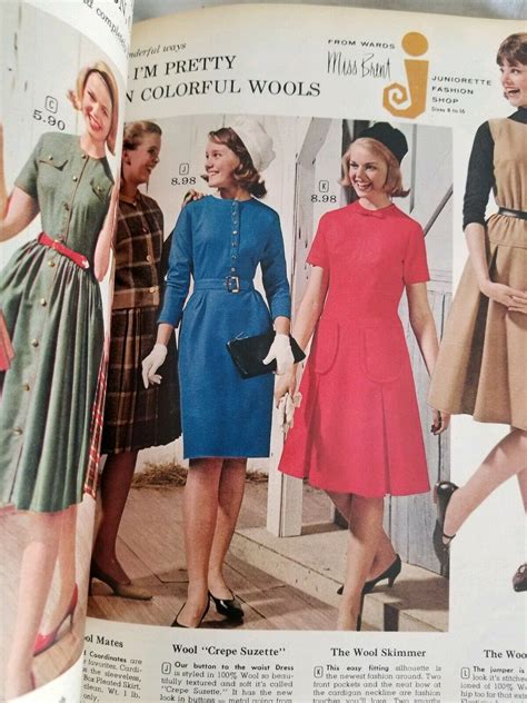 Vintage Montgomery Ward Catalog Dresses