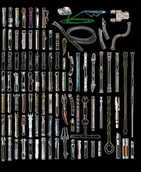 Almost All The Type Of Lightsabers 9gag