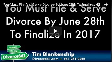 Where do i get all those papers, how to fill them out and where to go and what to do? File & Serve Your Divorce Papers By June 28th 2017 To ...