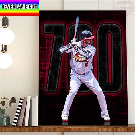 Albert Pujols The Machine Hits With 700th Career Homer Home Decor