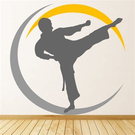 Martial Arts Karate Wall Sticker