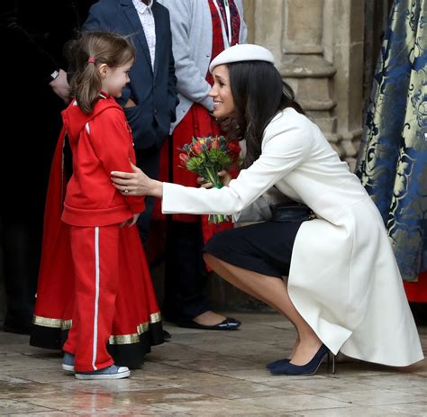 If she remains a u.s. Meghan Markle Talks to Little Girl at Commonwealth Day ...