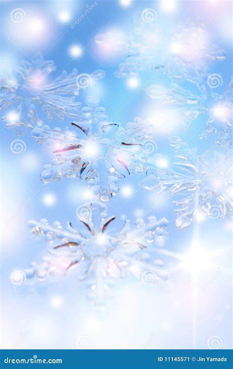 Snow Crystals Stock Image Image Of Event White Pure 11145571