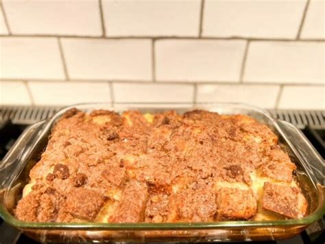 Holiday Sourdough Bread French Toast Casserole Recipe Mealfinds