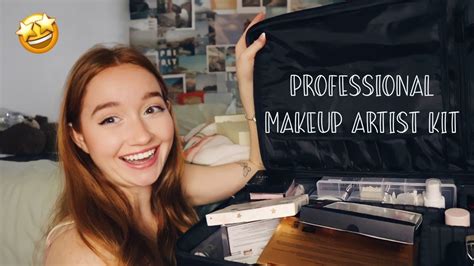Whats In My Professional Makeup Artist Kit Youtube