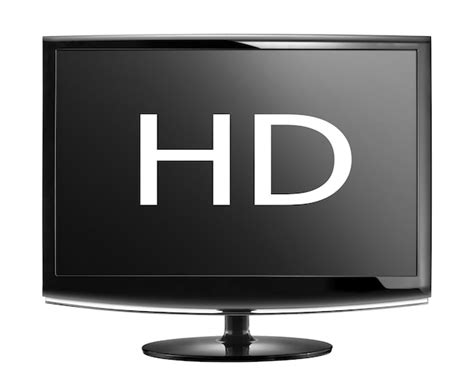 Premium Photo High Definition Lcd Tv Isolated