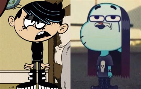 Lincoln Loud Goth And Gumball Watterson Goth By Hodung564 On Deviantart