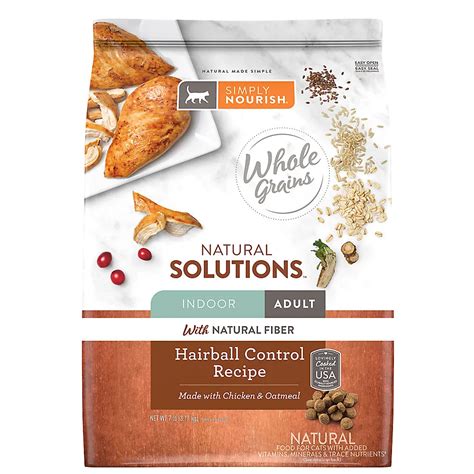 Shop Simply Nourish Original Hairball Control Indoor Cat Dry Food Chicken Natural With Grain