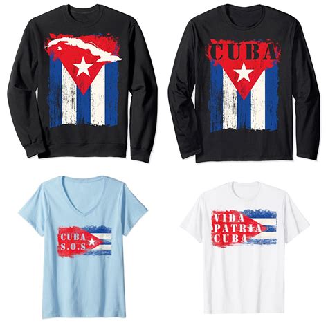 cuba shirts free cuba sos cuba cuban flag shirts imagerion