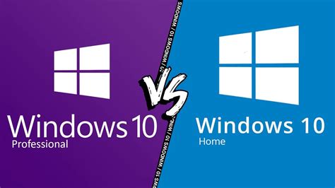 Windows 10 Pro Vs Home ¿hay Muchas Diferencias Youtube