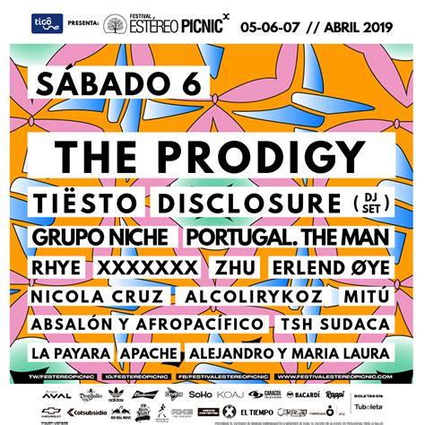 Festival Estéreo Picnic 2019 Conoce El Line Up De Artistas Por Días