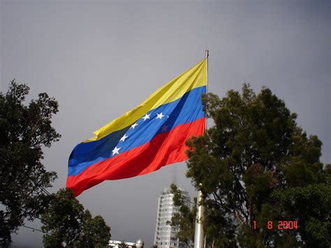 Bandera De Venezuela La Bandera De Venezuela Ubicada En La Flickr