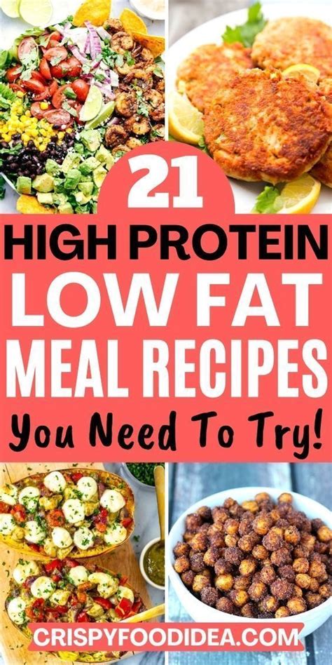 21 High Protein Low Fat Recipes You Need To Try