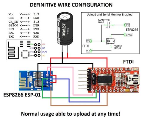 Ftdi Esp8266 Definitive Wiring Arduino Projects Arduino Arduino