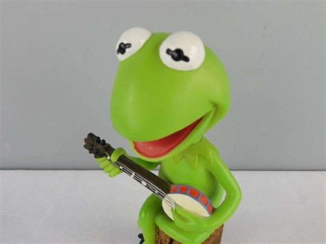 Jim Henson Kermit The Frog Bobble Head Gc5 Auctions