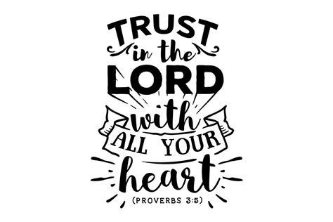 Download Trust In The Lord With All Your Svg File Free Lion Svg