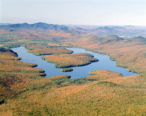 Lake placid has it all: Lake Placid In Autumn, Adirondack, New Photograph by ...