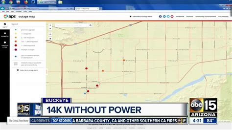 26 Aps Power Outage Map Maps Online For You