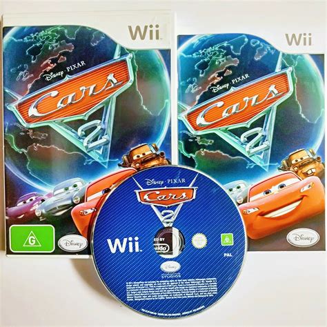Mint Disc Nintendo Wii Disney Cars 2 Wii Wii U Comp Inc Manual