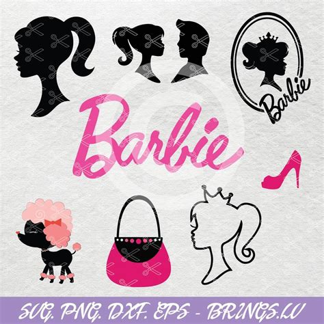 Barbie Doll Bundle SVG Barbie SVG Cut File Barbie PNG