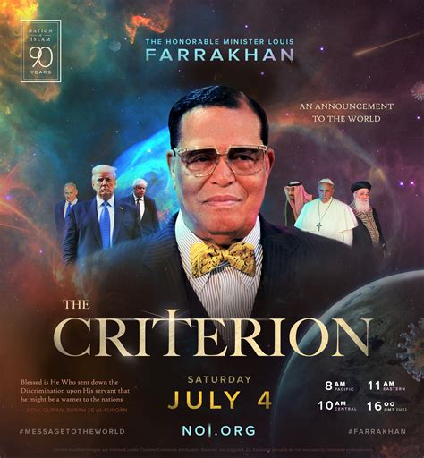 The fourth of july—also known as independence day or july 4th—has been a federal holiday in the united states since 1941, but the tradition of independence day celebrations goes back to the 18th. Minister Farrakhan to deliver major July 4 worldwide address