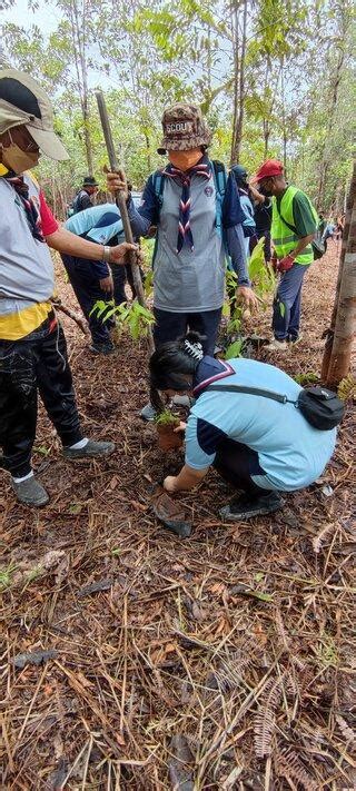 Sarawak Scouts Plant 100 Trees World Scouting