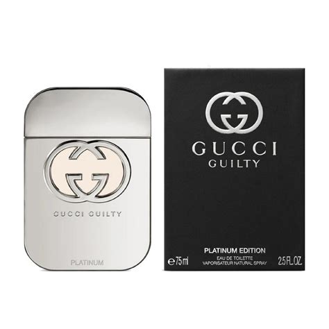 Buy Gucci Guilty Platinum Edition L Eau De Toilette 75ml Online Coral