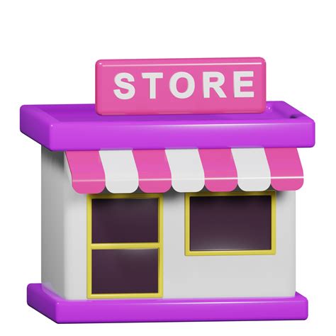 Store 3d Icon 10879093 Png
