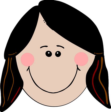 Smiling Girl Clipart Smiley Clip Art Girl Smiling Clip Art Png Download Full Size Clipart