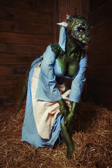 The Lusty Argonian Maid By Elenasamko On Deviantart