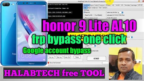 Honor 9 Lite Frp Unlock Honor Lld Al10 Frp Bypass Halabtech Free