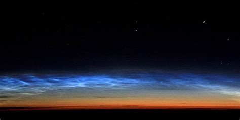 Earthsky Noctilucent Or Night Shining Cloud Season Begins For 2012