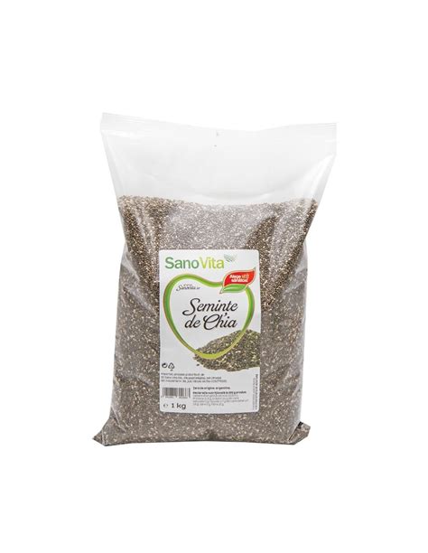 Seminte De Chia 1 Kg La Pret De Producator Sano Vita