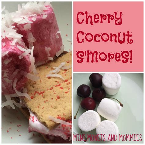 Mini Monets And Mommies Cherry Red Coconut Smores