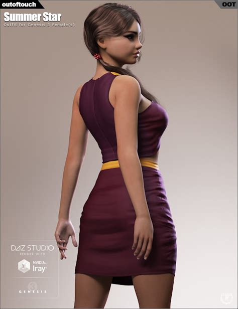 Download Daz3d Software For Free — Daz 3d Summer Star Outfit For