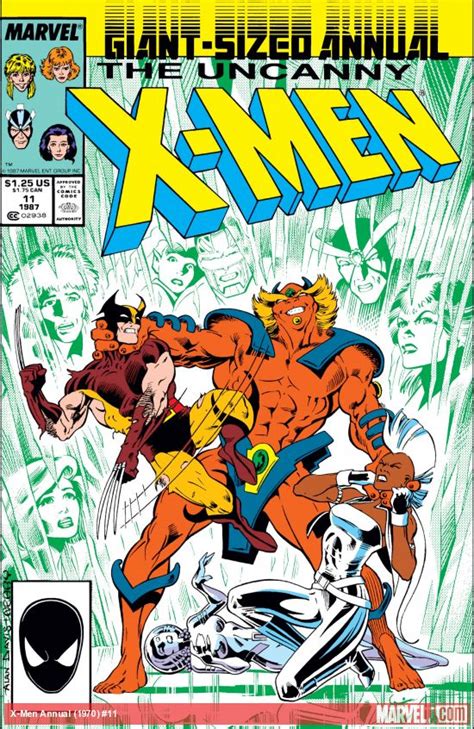 Uncanny X Men Annual 11 1987 Earths Mightiest Blog