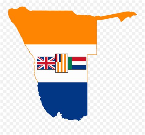 Fileflag Map Of South West Africa 1915 1990png South Africa Before