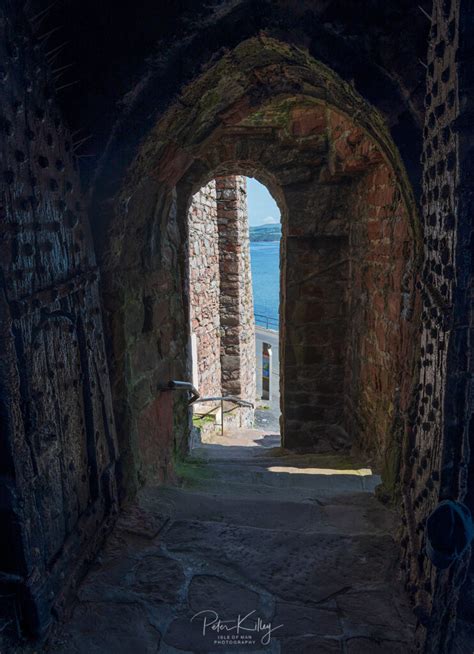 Peel Castle St Germans Cathederal Manx Scenes Photography