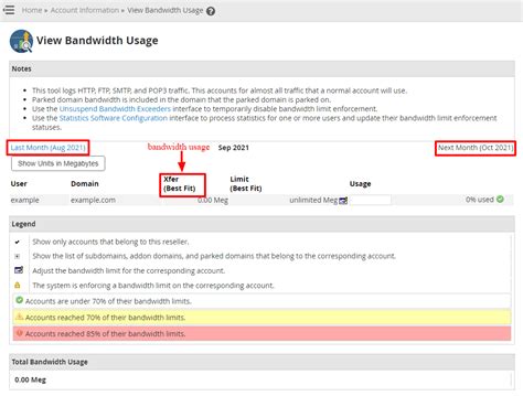 How To Check Bandwidth Usage From Whm Panel