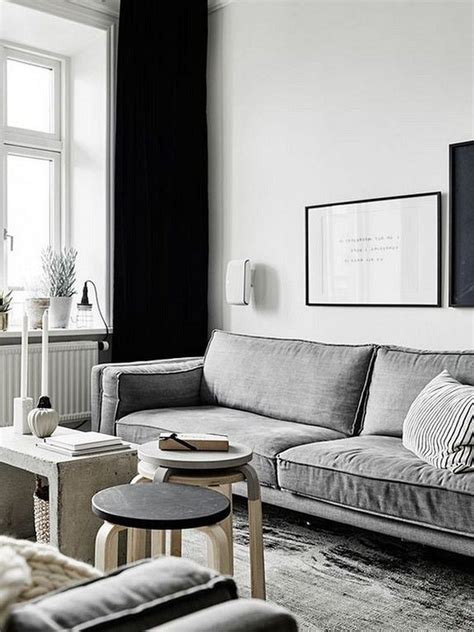30 Classy Scandinavian Grey Couch Designs For Your Living Room Couch
