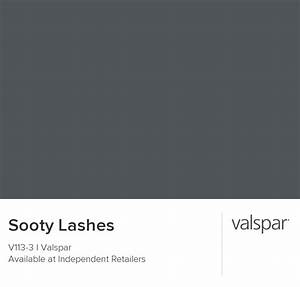 Sooty Lashes Valspar Valspar Paint Colors Charcoal Grey Paint